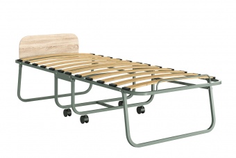 Кровать одинарная раскладная Сидней 42.23-01 (ламели деревянные, с матрасом)